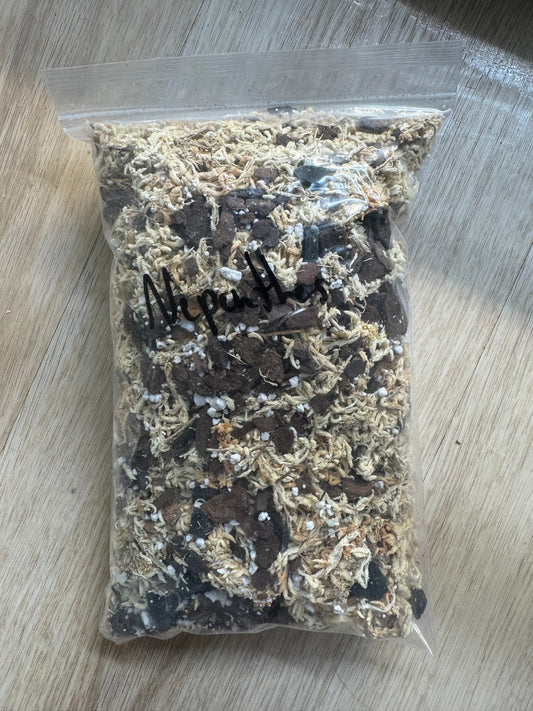 Nepenthes Soil Mix | Premium Carnivorous Plant Substrate (1 Qt)